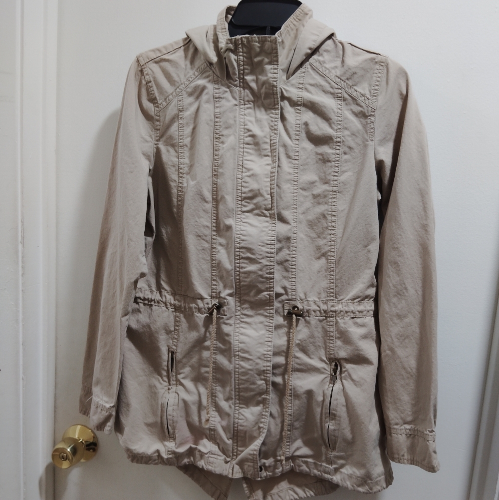 BONGO Women's Beige Utility Jacket